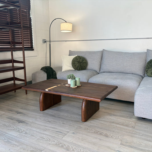 Article Lloyd 54" Coffee Table - Warm Brown