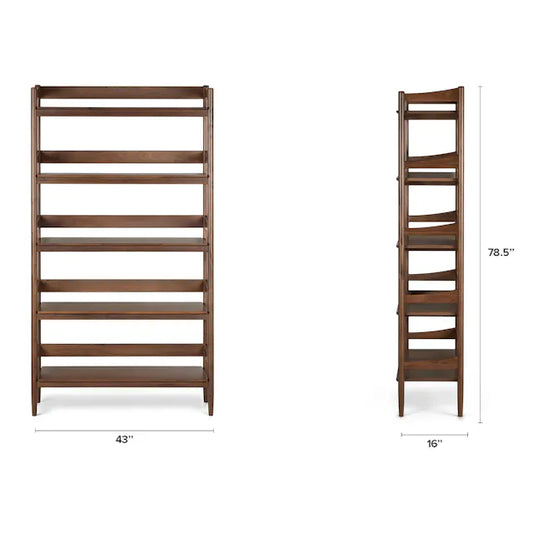 Article Cotu 43" Bookcase - Walnut