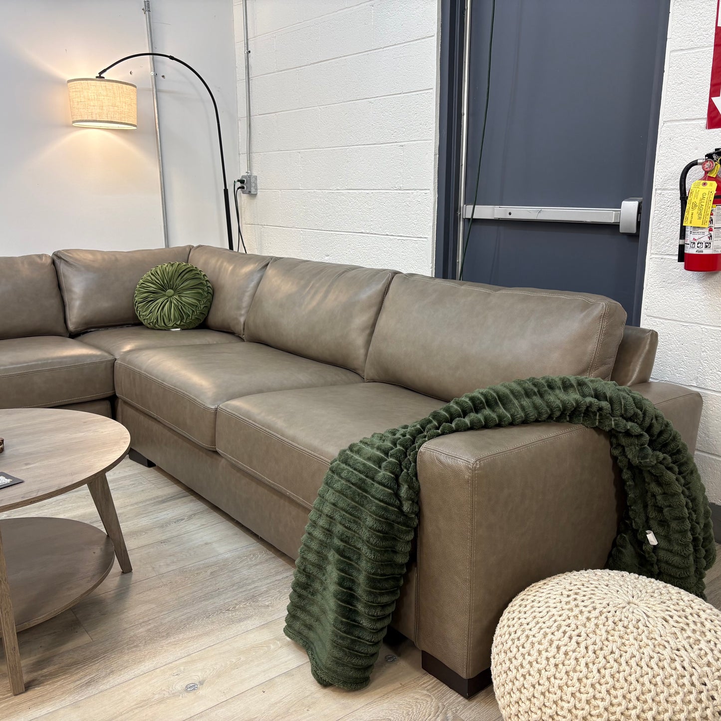 Tayler Leather Sectional