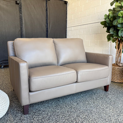 West Park 2-Piece Leather Set - Sofa & Loveseat