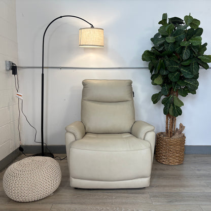 Sanders Leather Power Recliner with Power Headrest