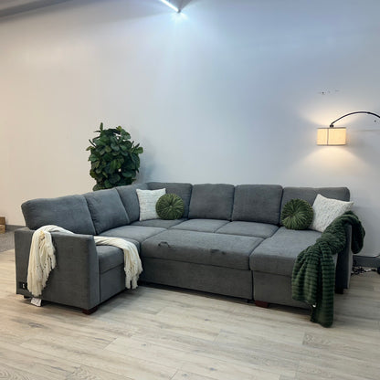 Coddle Luke Sleeper Sectional with Reversible Chaise and Storage
