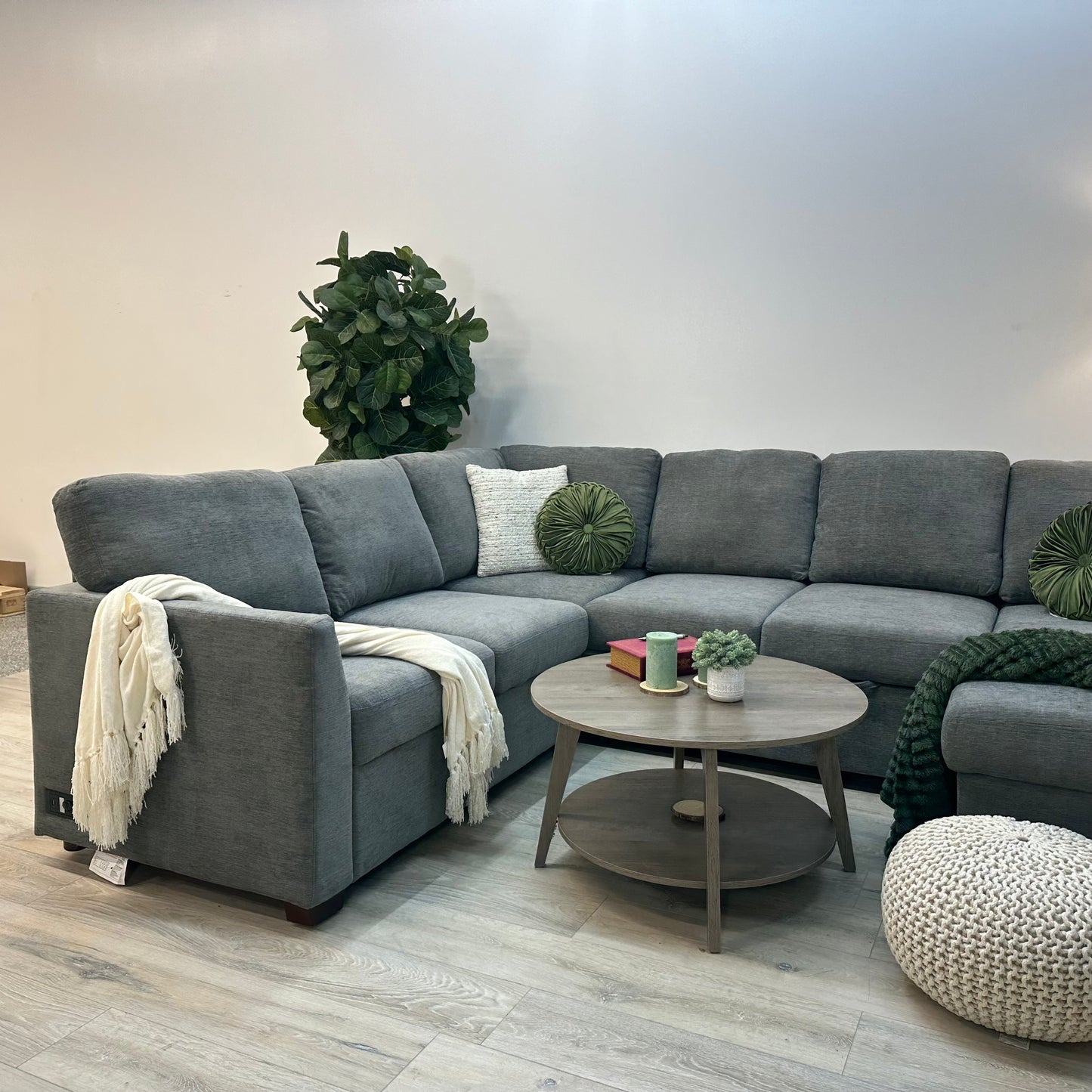 Coddle Luke Sleeper Sectional with Reversible Chaise and Storage