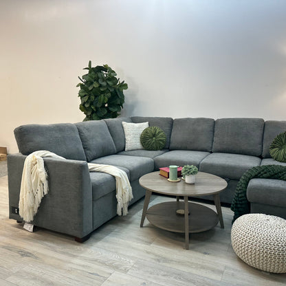 Coddle Luke Sleeper Sectional with Reversible Chaise and Storage