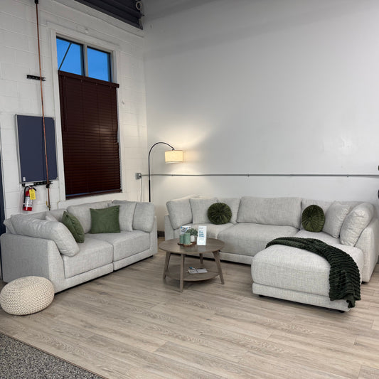 Dayna 6-piece Fabric Modular Sectional