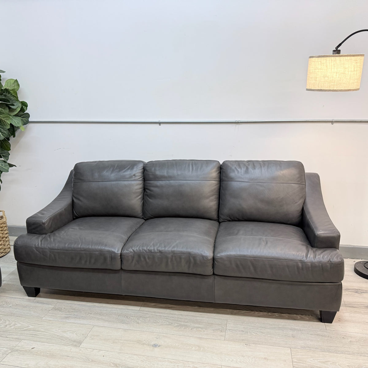 Merona 2-Piece Leather Sofa and Loveseat Set