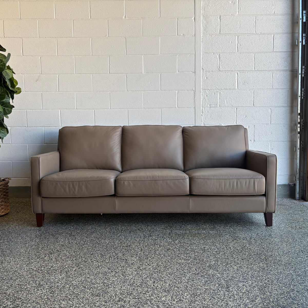 West Park 2-Piece Leather Set - Sofa & Loveseat