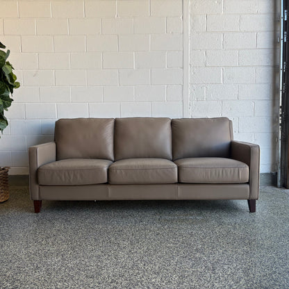 West Park 2-Piece Leather Set - Sofa & Loveseat