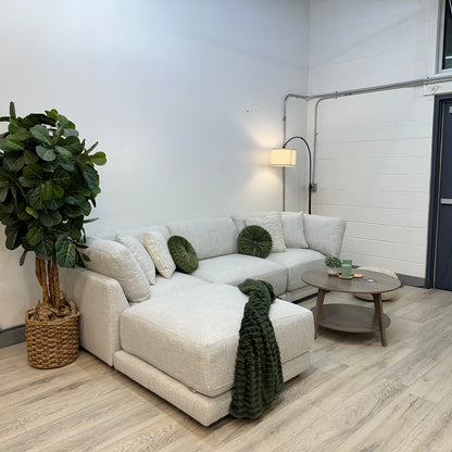 Dayna 4-piece Fabric Modular Sectional