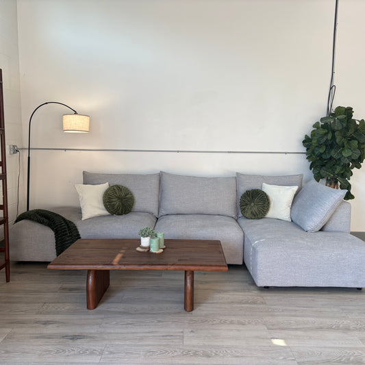Article Lloyd 54" Coffee Table - Warm Brown